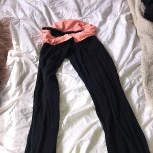 fold over peach legging